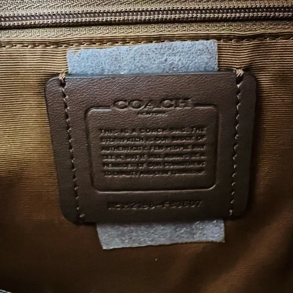 COACH Signature Rowan Satchel - Picture 8 of 11